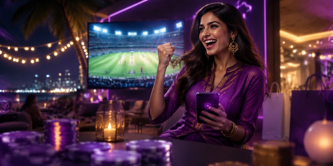 Slots game themed with Indian cricket culture and modern design